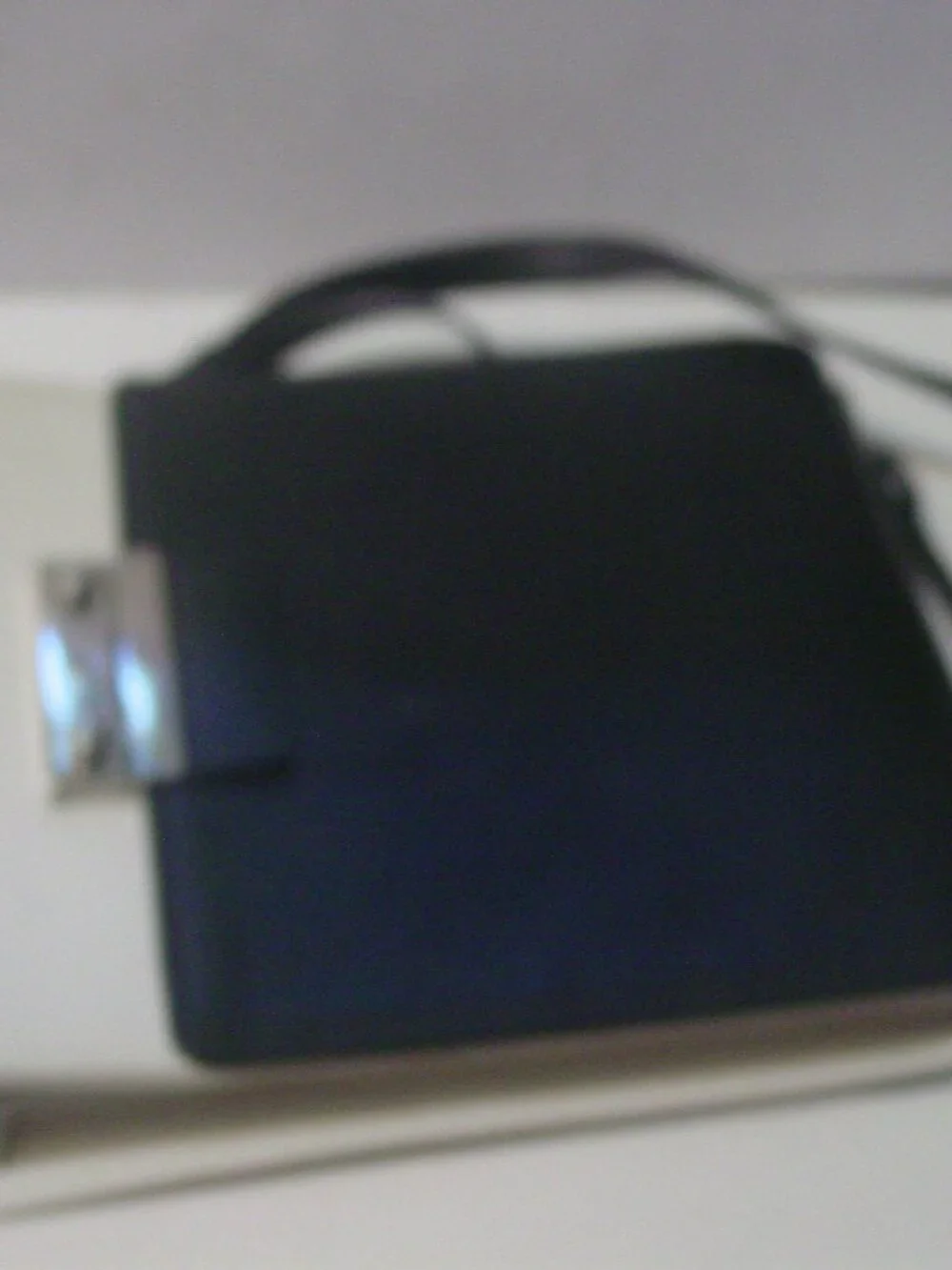 Joanna Maxham Crossbody Purse Black & White